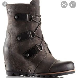 Sorel Wedge Lace Up Boots